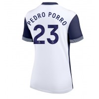 Tottenham Hotspur Pedro Porro #23 Domáci Ženy futbalový dres 2024-25 Krátky Rukáv